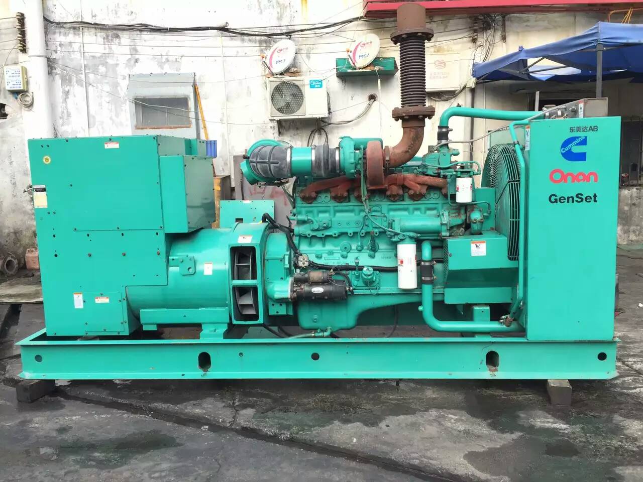 陇西租赁发电机-柴油发电机不正常冒烟的原因